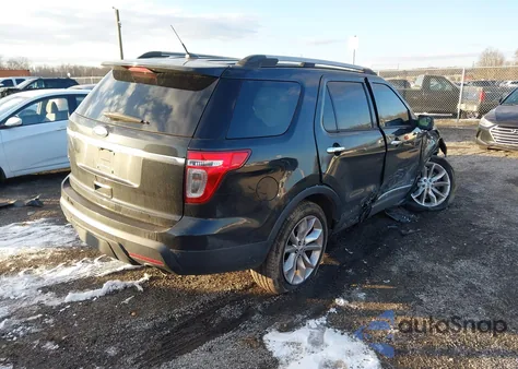 2013 Ford Explorer Xlt из США, поврежденный, VIN 1FM5K7D85DGB37839